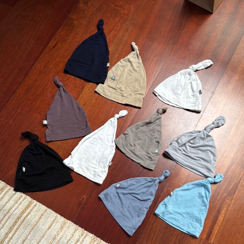 KYTE BABY Knotted Beanie Hat Set - Assorted Colors